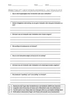 Vorschau - Arbeitsblätter - AB mit Fragen zum Thema "Verkäufer" + Lösungsblatt + Mindmap + Infografik - Deckblatt