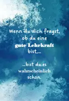 Vorschau - Poster - Lehrerzimmer-Poster gegen Selbstzweifel - Deckblatt