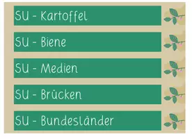 Vorschau - Anderer Materialtyp - Etiketten Maxibriefkarton DIN-A4 Sachunterricht - Seite 3