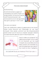 Vorschau - Mal- und Bastelvorlagen - Willkommensgruß / Willkommensgeschenk zum Schulstart - Seite 1