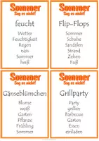 Vorschau - Spiele - Sommer-Wortschatz, Sag es nicht! Spiel - Seite 3
