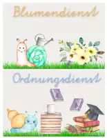 Vorschau - Poster - Klassendienste für die Schneckenklasse - Seite 2