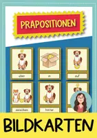 Vorschau - Poster - Präpositionen: Bildkarten (Deutsch; DaZ) - Deckblatt