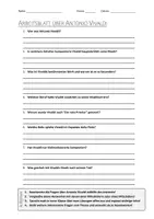 Vorschau - Arbeitsblätter - AB mit Fragen zum Thema "Antonio Vivaldi" + Lösungsblatt + Mindmap + Infografik - Deckblatt