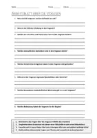 Vorschau - Arbeitsblätter - AB mit Fragen zum Thema "Vogesen" + Lösungsblatt - Deckblatt