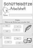 Vorschau - Arbeitsblätter - Arbeitsheft "Schüttelsätze - Satzspaß für die 3. Klasse" - Seite 1