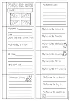 Vorschau - Arbeitsblätter - THIS IS ME! - Mini-Booklet - Seite 1