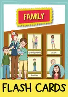Vista previa - Refuerzo / NEE / Materiales de apoyo - Family: flash cards // La familia: tarjetas con imágenes (inglés) - Portada