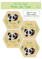 Vorschau - Anderer Materialtyp - Kind des Tages Panda Pandaklasse - Seite 3