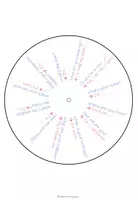 Vista previa - Hojas de trabajo - Nice to meet you! - Conversation Wheel (First dialogues in English) - página 3