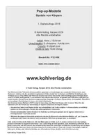 Vorschau - Arbeitsblätter - Pop-up-Modelle Basteln von Körpern | Stereometrie, Würfel, Pyramide, Prisma, Zylinder, Kegel, Kugel, Pythagoras, Bastelvorlagen | Mathe Geometrie Sekundarstufe Klasse 7-10 Lösungen - Seite 1