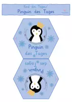 Vorschau - Stationenlernen - Materialpaket Pinguinklasse Pinguin Schilder Tischgruppen - Seite 2