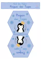 Vorschau - Stationenlernen - Materialpaket Pinguinklasse Pinguin Schilder Tischgruppen - Seite 3