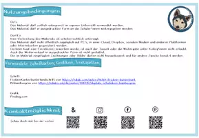 Vorschau - Poster - editierbarer Stundenplan Einhornklasse #Klassentier - Seite 1