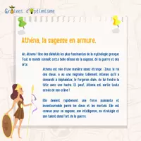 Aperçu - Apprentissages en autonomie - J'apprends avec Graines d'O - Mythologie - Athéna - Page 2