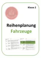 Vorschau - Stundenentwürfe - Fahrzeuge - Reihenplanung und Stundenverläufe - Deckblatt