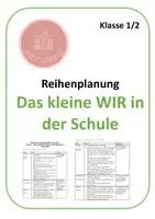 Vorschau - Unterrichtsreihen - Das kleine WIR in der Schule - Reihenplanung - Deckblatt