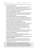 Vorschau - Arbeitsblätter - AB mit Fragen zum Thema "Voynich-Manuskript" + Lösungsblatt - Seite 1