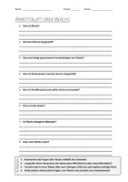 Vorschau - Arbeitsblätter - AB mit Fragen zum Thema "Wachs" + Lösungsblatt - Deckblatt