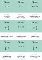 Vorschau - Spiele - Terme aufstellen - Ich habe…Wer hat…? (Mathematikspiel) - Seite 3