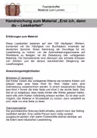 Vorschau - Arbeitsblätter - Erst ich, dann du - Lesekarten für die Grundschule Teil 1 - Seite 2
