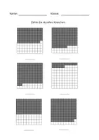 Vorschau - Arbeitsblätter - Zahlenraum 100 Übungsaufgaben - 2.Klasse - Mathematik - Seite 1