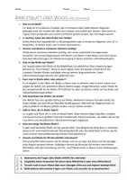 Vorschau - Arbeitsblätter - AB mit Fragen zum Thema "Wadi" + Lösungsblatt - Seite 1