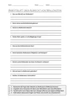 Vorschau - Arbeitsblätter - AB mit Fragen zum Thema "Albrecht von Wallenstein" + Lösungsblatt + Infografik - Deckblatt