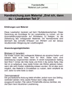 Vorschau - Fördermaterial/Inklusion - Erst ich, dann du - Lesekarten Teil 3 - Seite 2