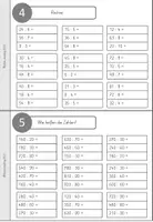 Vorschau - Arbeitsblätter - Grundwissen Mathe 3. Klasse Arbeitsheft - Seite 3