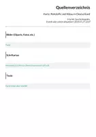 Vorschau - Bildkarten - Karte: Rohstoffe und Abbau in Deutschland - Seite 1
