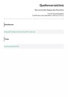 Vorschau - Prüfungsvorbereitung - Bio-Lernzettel: Organe des Menschen - Seite 2