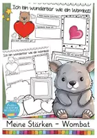 Vorschau - Arbeitsblätter - Wombatklasse meine Stärken kreatives Schreiben - Deckblatt