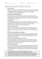 Vorschau - Arbeitsblätter - AB mit Fragen zum Thema "Watt (Natur)" + Lösungsblatt + Infografik - Seite 2