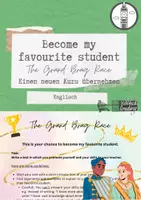Vorschau - Arbeitsblätter - The Grand Brag Race - Lernstandsdiagnostik (Become my favourite student) - Deckblatt