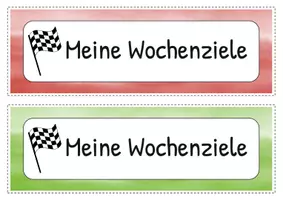 Vorschau - Poster - Classroom Management - Meine Wochenziele - Seite 3