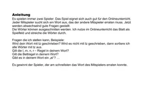 Vorschau - Spiele - Spiel - Wer wars tz z Lücken - Seite 1