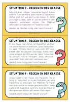 Vorschau - Fördermaterial/Inklusion - VERHALTEN IN DER SCHULE - 30 Situationskärtchen - Seite 3