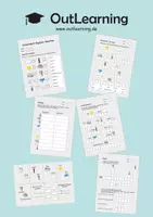 Vorschau - Stundenentwürfe - Arbeitsheft Wetter Englisch - Arbeitsblätter inkl. Mini-Buch - Deckblatt