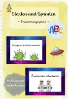 Vorschau - Spiele - Starten und Sprinten: Erwärmungsspiele - Deckblatt