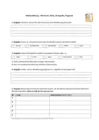 Vorschau - Arbeitsblätter - Arbeitsblatt: Weltbevölkerung & Entwicklung (mit Lösung) - Seite 1