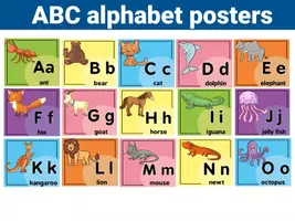 Προεπισκόπηση - Αφίσες - English alphabet posters - Εξώφυλλο