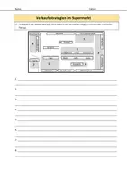 Vorschau - Arbeitsblätter - Supermarkt Tricks - AES - Deckblatt