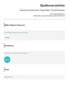 Vorschau - Poster - Klassenraum Dekoration: Fingerbilder 1-10 als Flashcards - Seite 1
