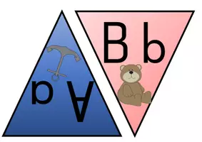 Vorschau - Poster - ABC-Wimpelkette nach Montessori - Seite 1