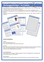 Vorschau - Arbeitsblätter - Kartei I Rechengeschichten "Im Freibad" - Deckblatt