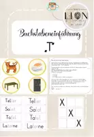 Vorschau - Unterrichtsreihen - Buchstabeneinführung T (DR+GR) - Deckblatt