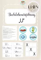 Vorschau - Unterrichtsreihen - Buchstabeneinführung U (DR+GR) - Deckblatt
