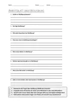 Vorschau - Arbeitsblätter - Lernplakat + AB mit Fragen zum Thema "Wolfsburg" + Lösungsblatt + Infografik - Seite 1