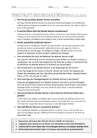 Vorschau - Arbeitsblätter - AB mit Fragen zum Thema "Wonder Woman" + Lösungsblatt - Seite 1